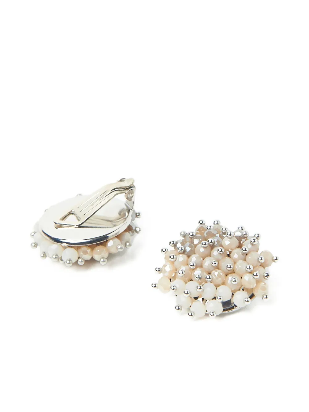 Peserico Oorbellen met parels - Beige