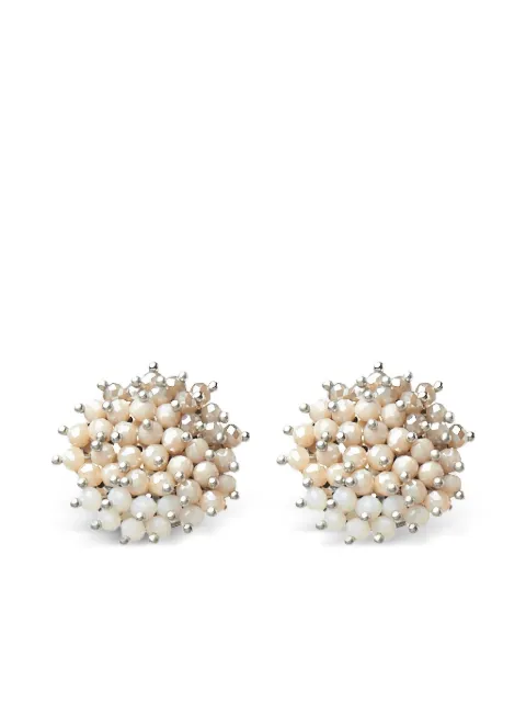 Peserico pearl cluster earrings