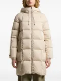 Peserico hooded padded coat - Neutrals