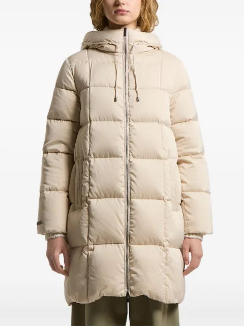 Peserico hooded padded coat
