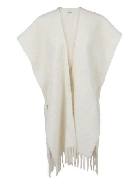 Peserico fringed cape