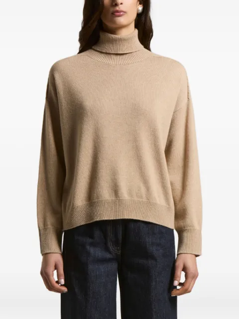 Peserico turtleneck ribbed-cuff sweater