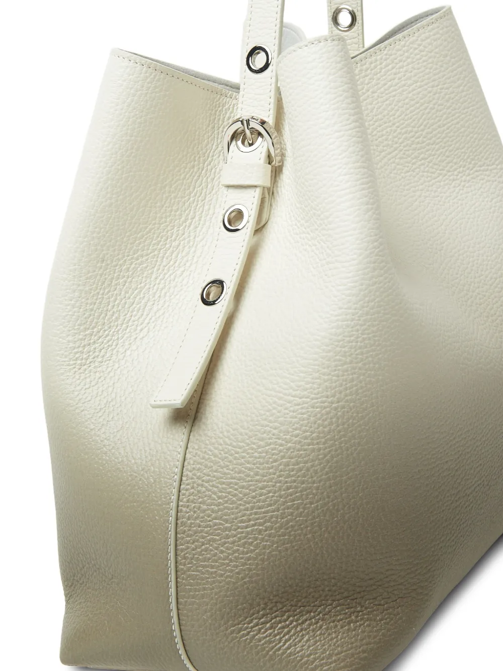 Peserico Shopper met handvat - Wit