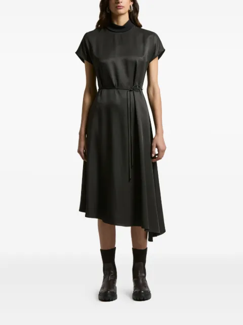 Peserico mock-neck asymmetrical dress
