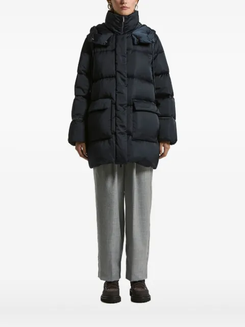 Peserico abrigo capitonado con capucha