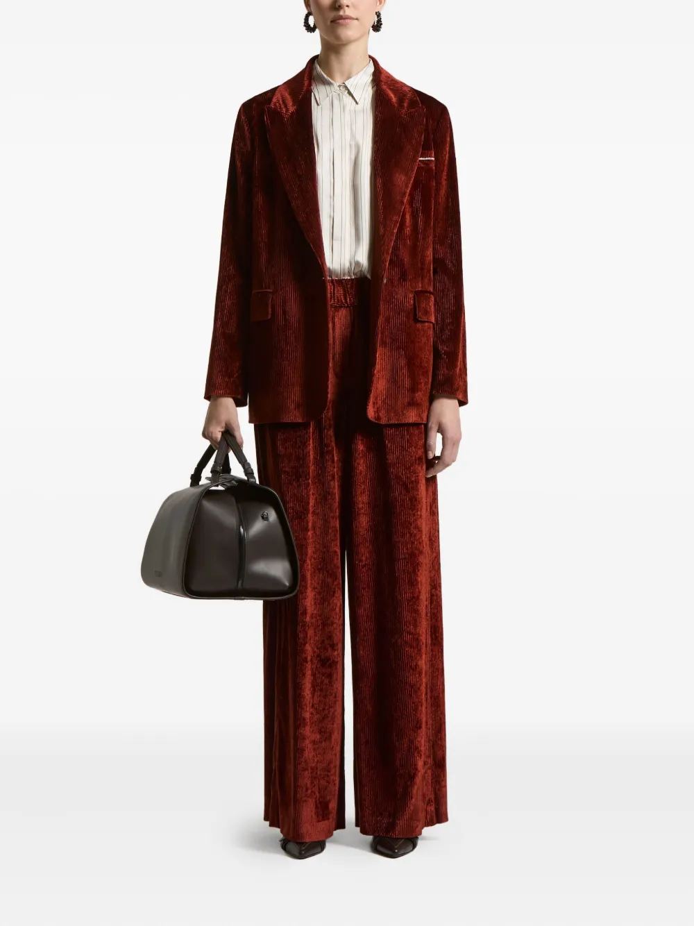 Peserico corduroy trousers - Rood