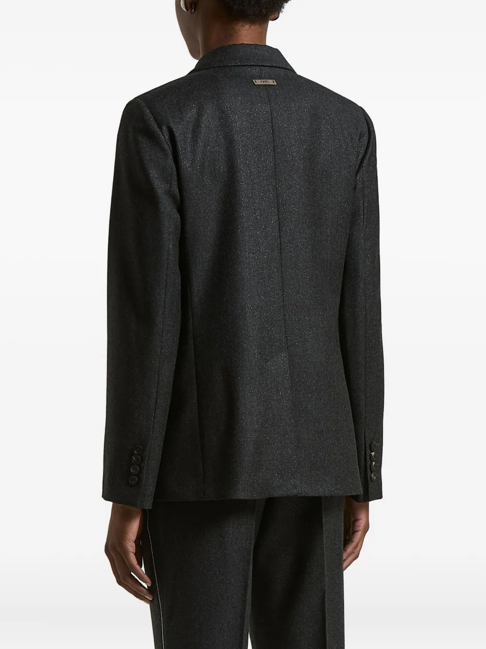 Peserico Long-sleeve Blazer In Gray