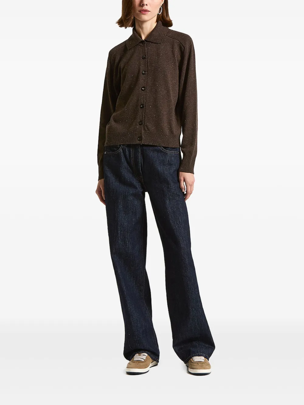 Peserico buttoned collared knitwear | Cardigans | Image 2