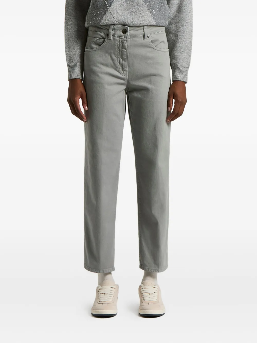 Peserico five-pockets jeans | Grey | Image 1