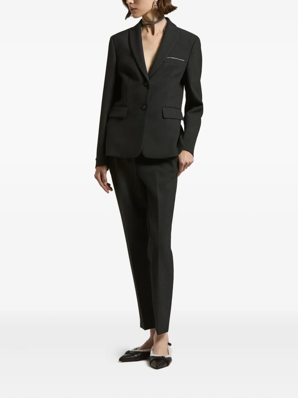 Peserico embellished pocket blazer | Blazers | Image 2