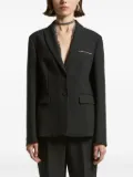 Peserico embellished pocket blazer - Grey