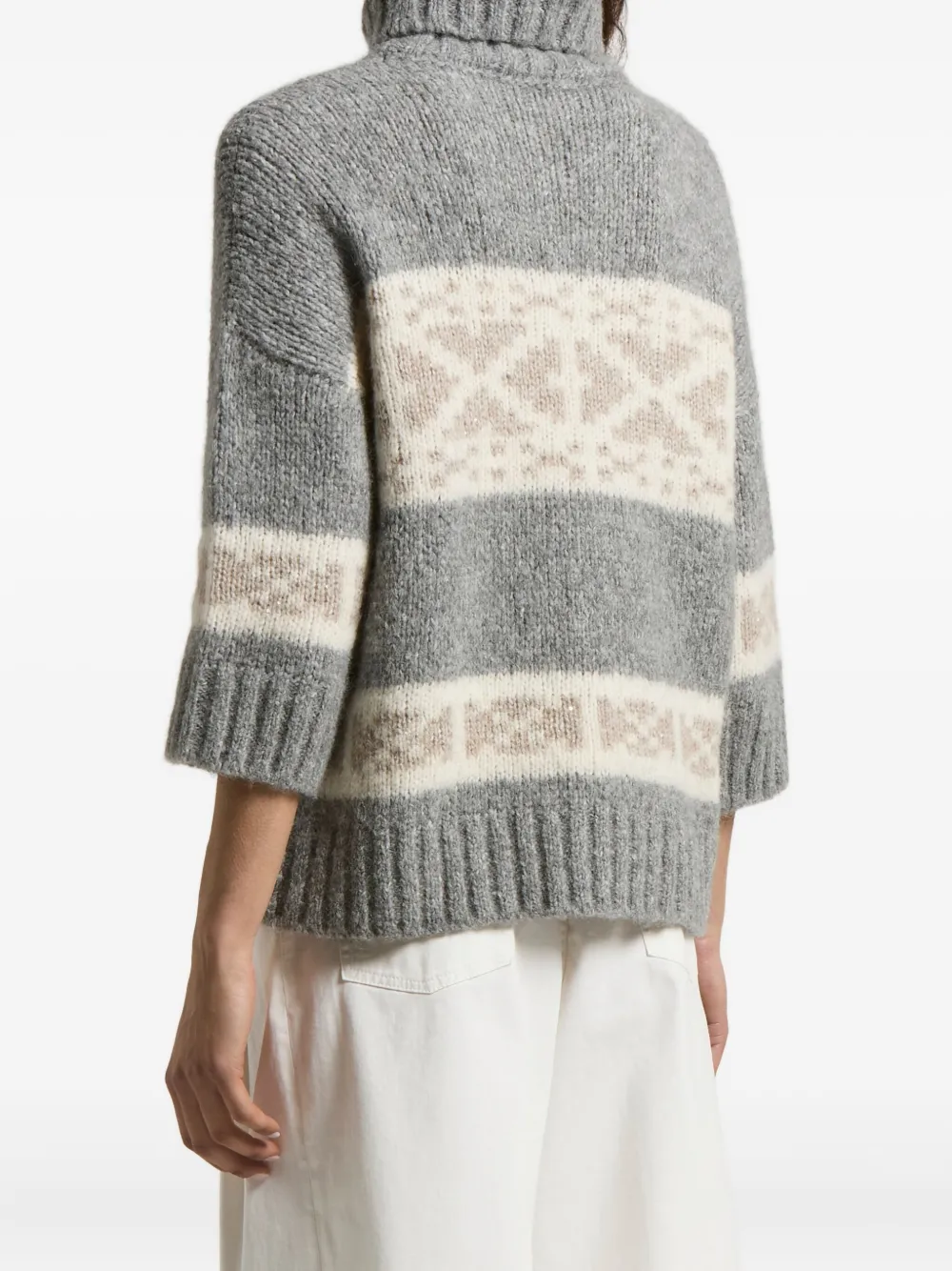 Peserico Coltrui met patroon Grijs
