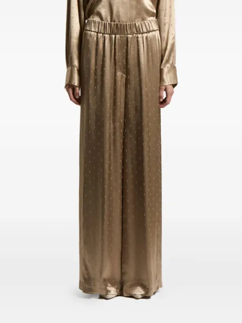 Peserico polka dot-pattern trousers