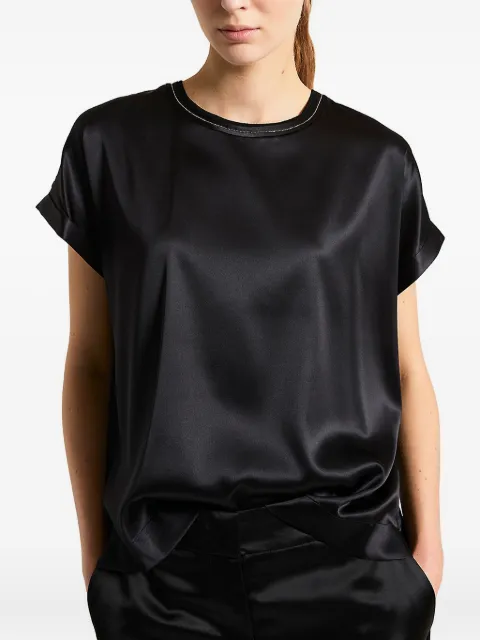 Peserico crew-neck top