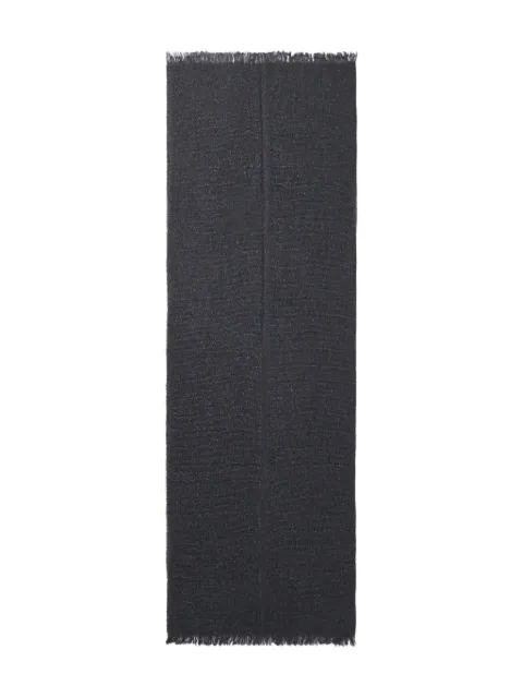 Peserico metallic-flecked fringed scarf