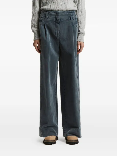 Peserico pleated-details trousers