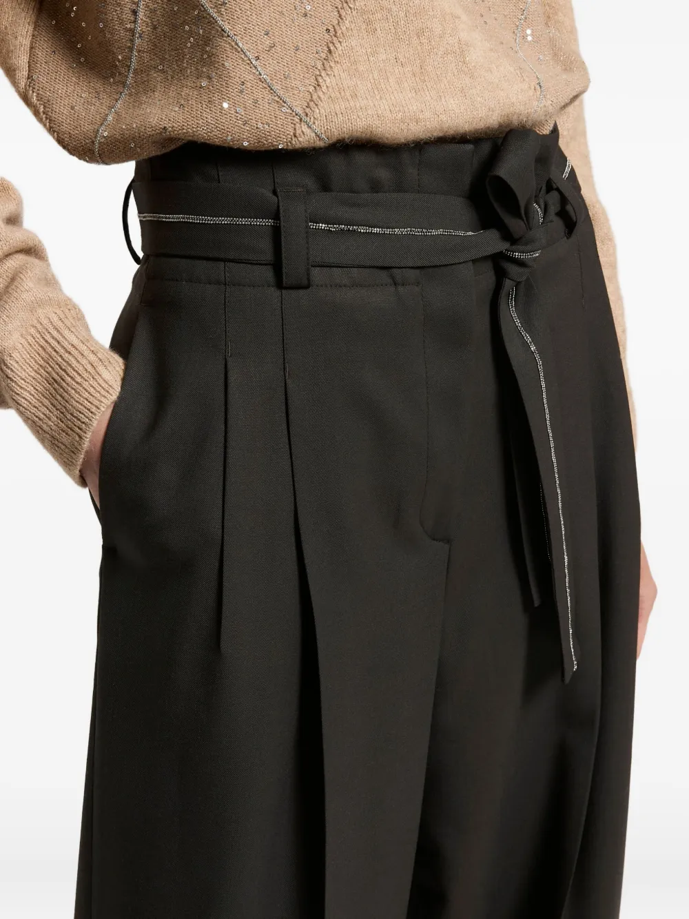 Peserico Pantalon Bruin