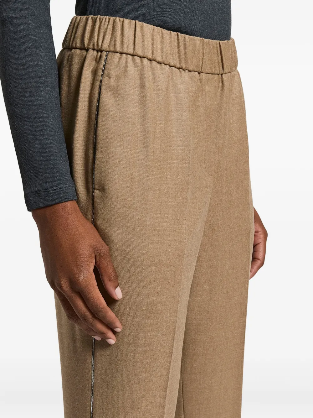 Peserico Elasticated Trousers In Multi