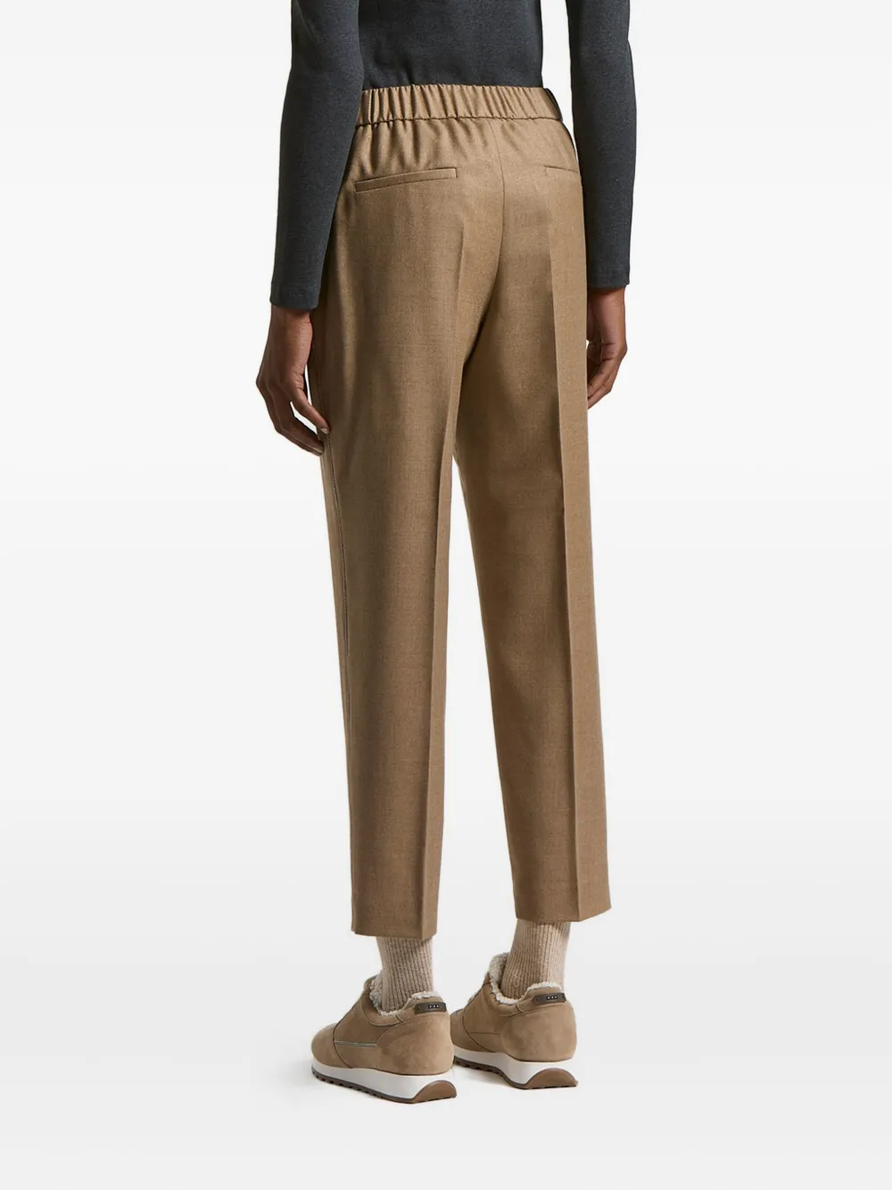Peserico Elasticated Trousers In Multi