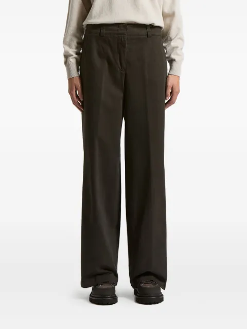 Peserico belt-loops trousers