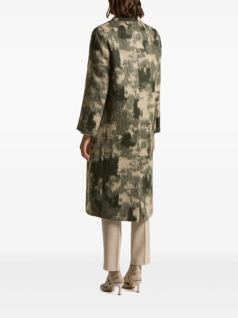 Peserico Jas met knopen Beige