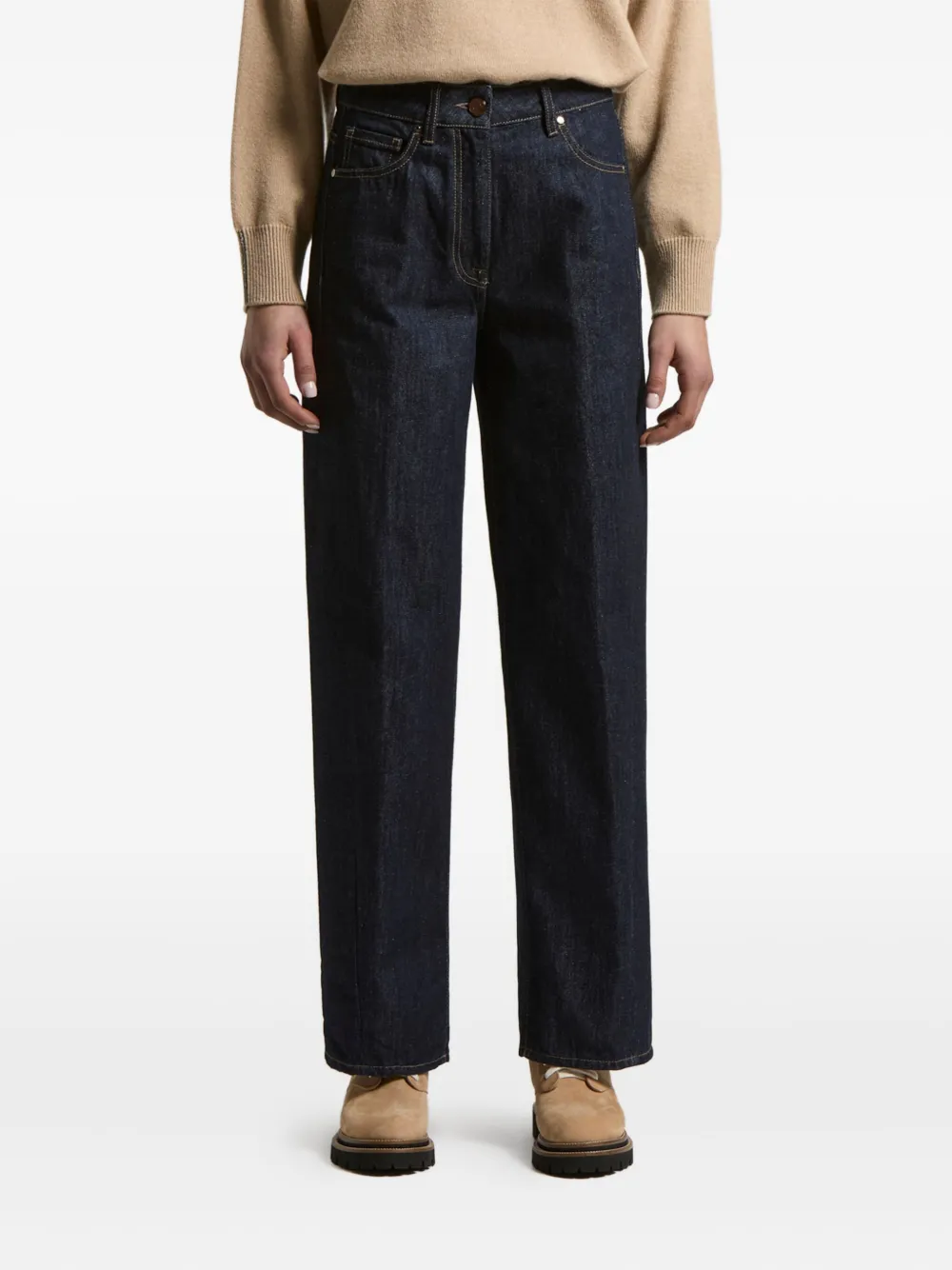 Peserico logo-patch jeans | Blue | Image 1