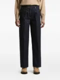 Peserico logo-patch jeans - Blue
