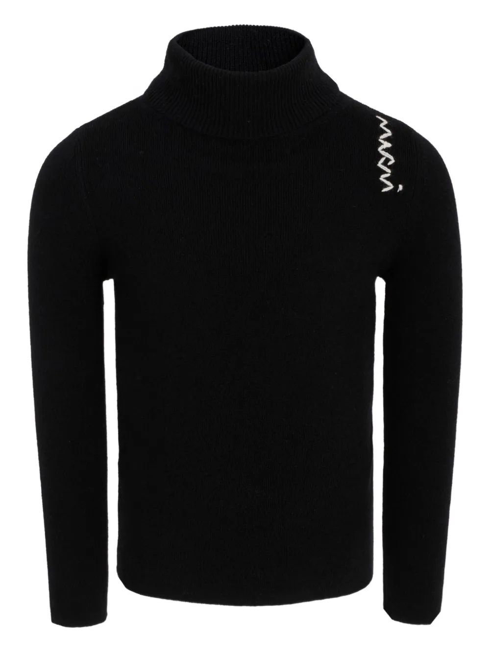 Marni Kids Coltrui met logo Zwart