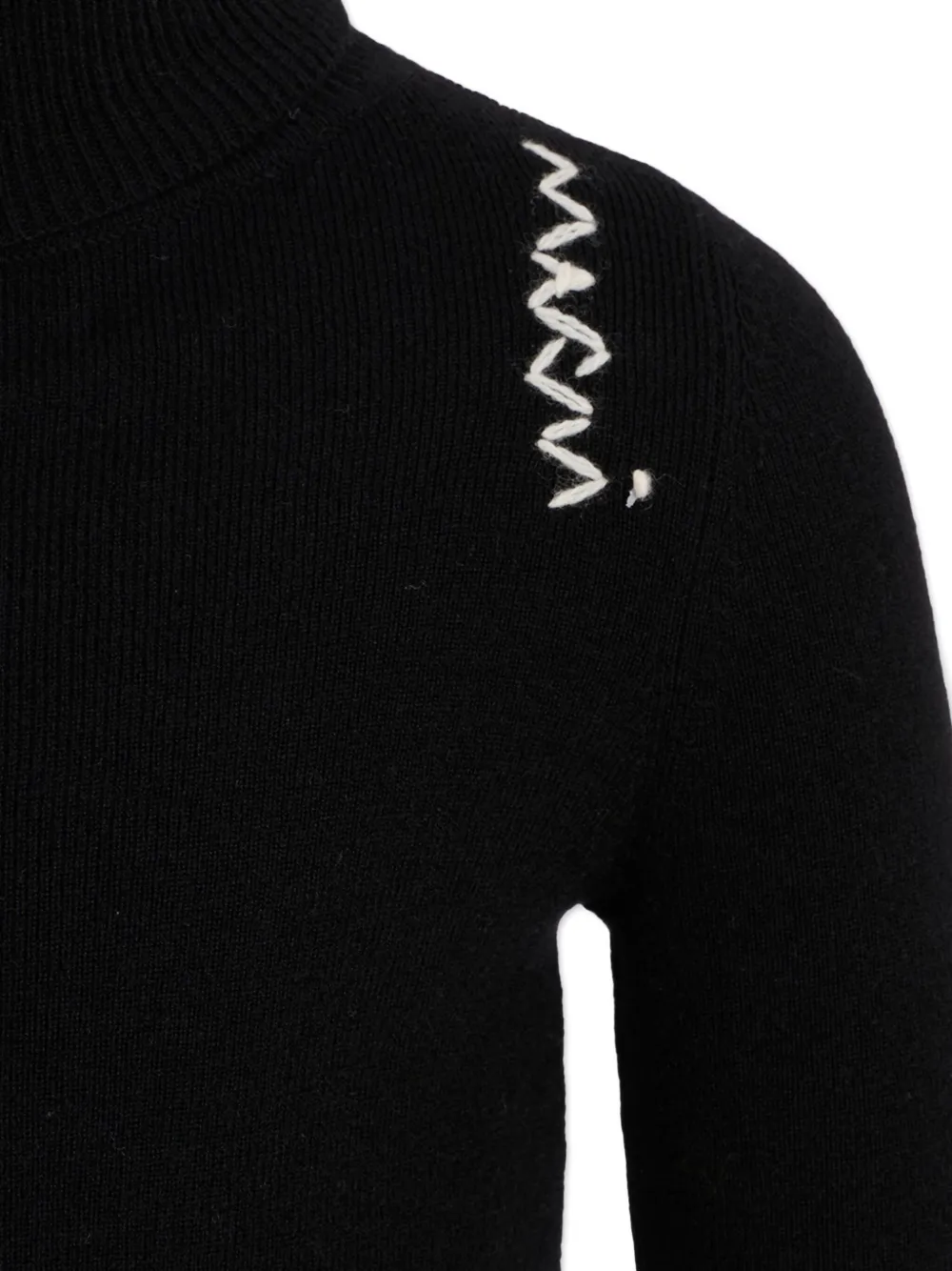Marni Kids Coltrui met logo Zwart