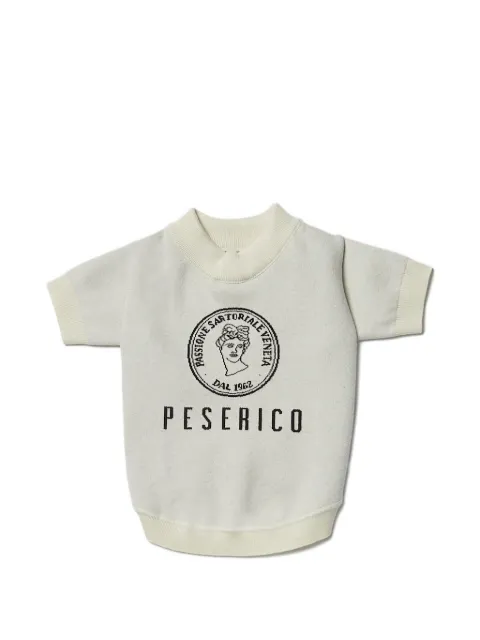 Peserico suéter con logo estampado
