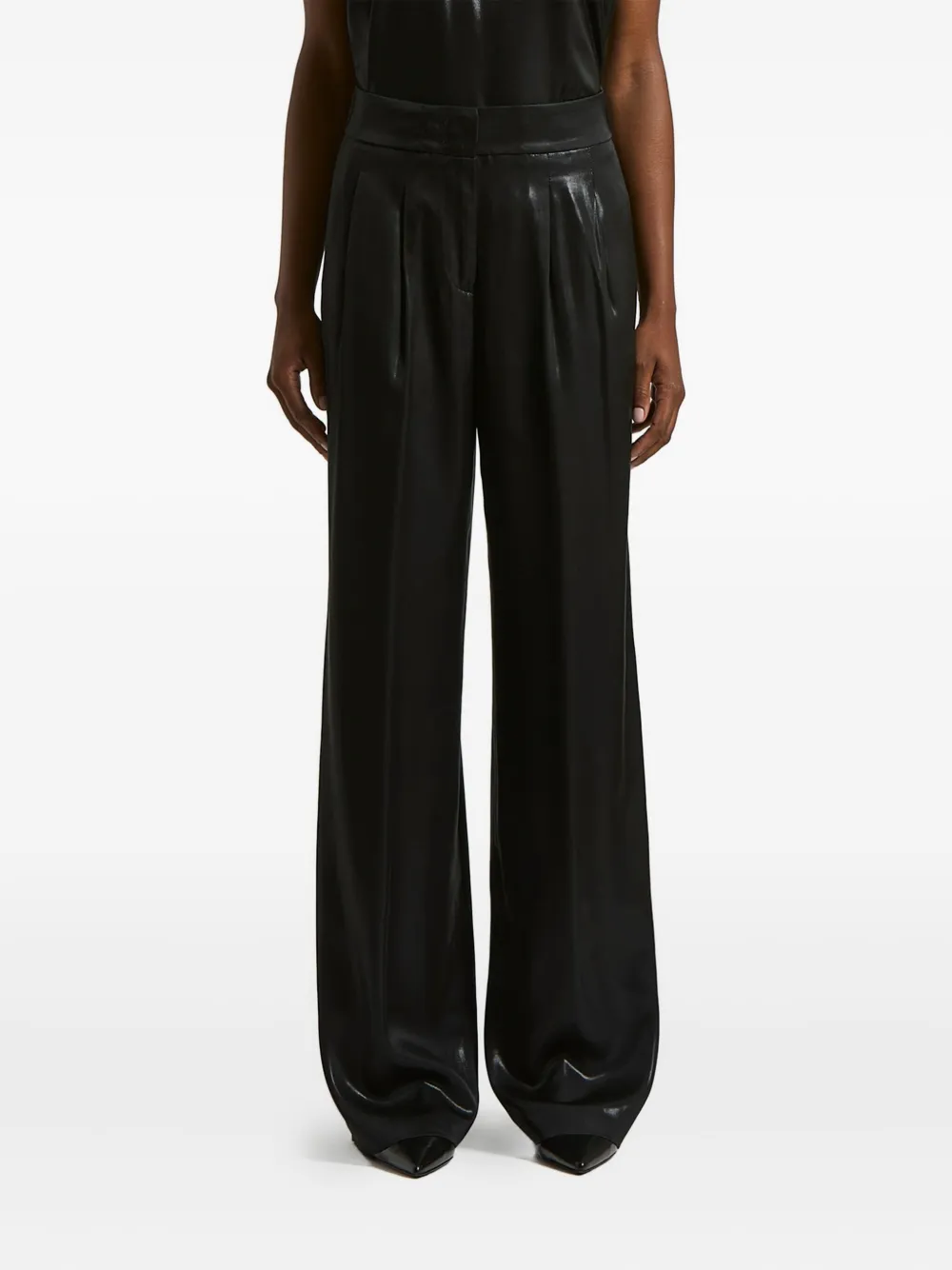 Peserico pleated trousers | Black | Image 1