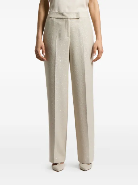 Peserico sequin-detail trousers