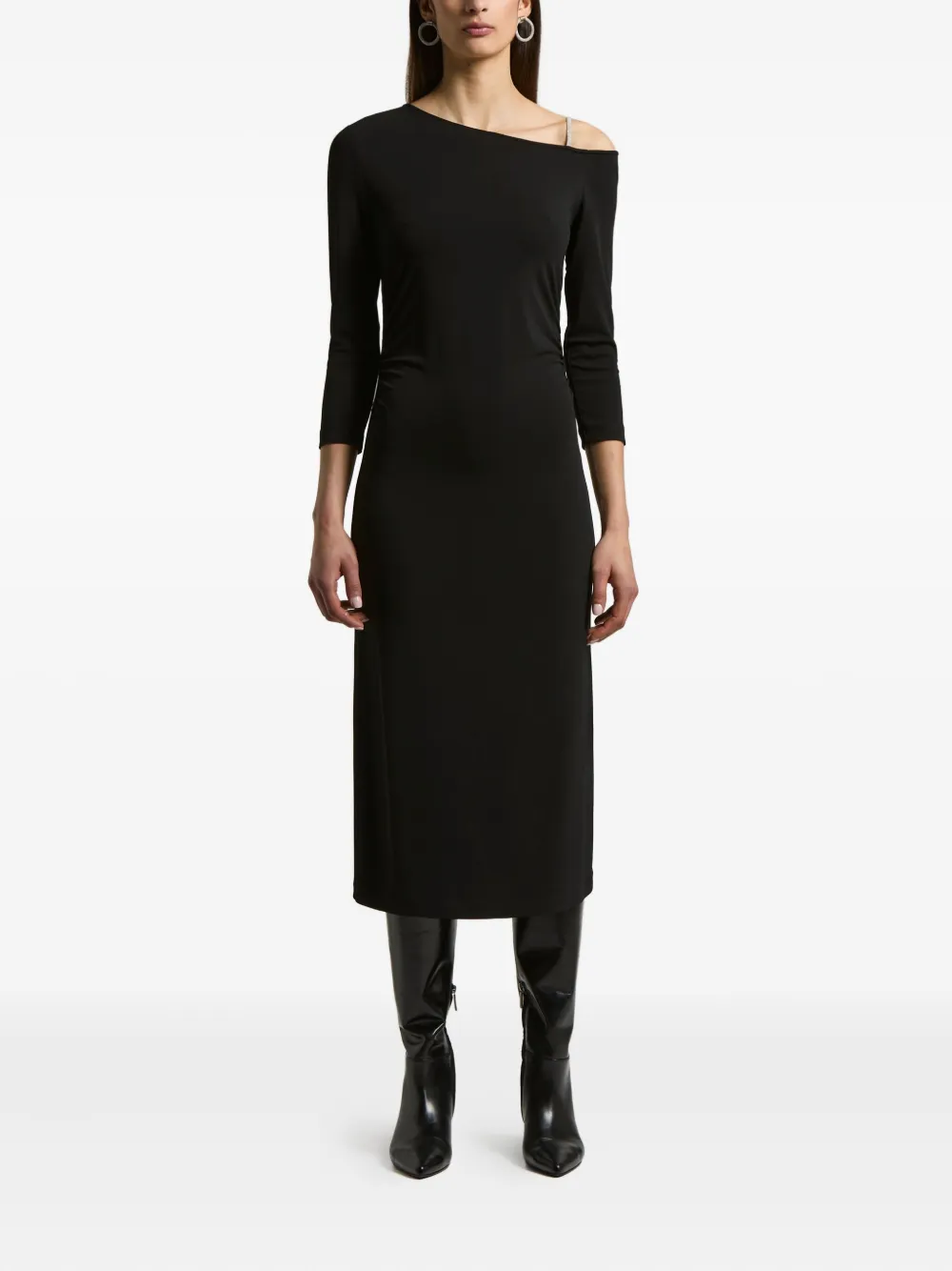 Peserico crystal-embellished dress | Black | Image 1