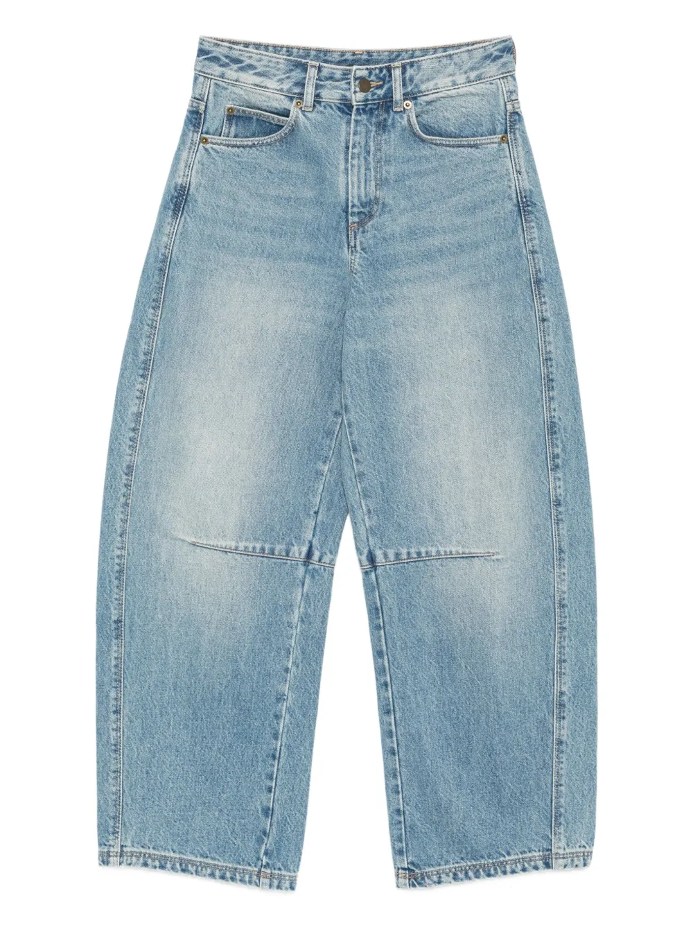 Soeur Jeans met wijde pijpen Blauw