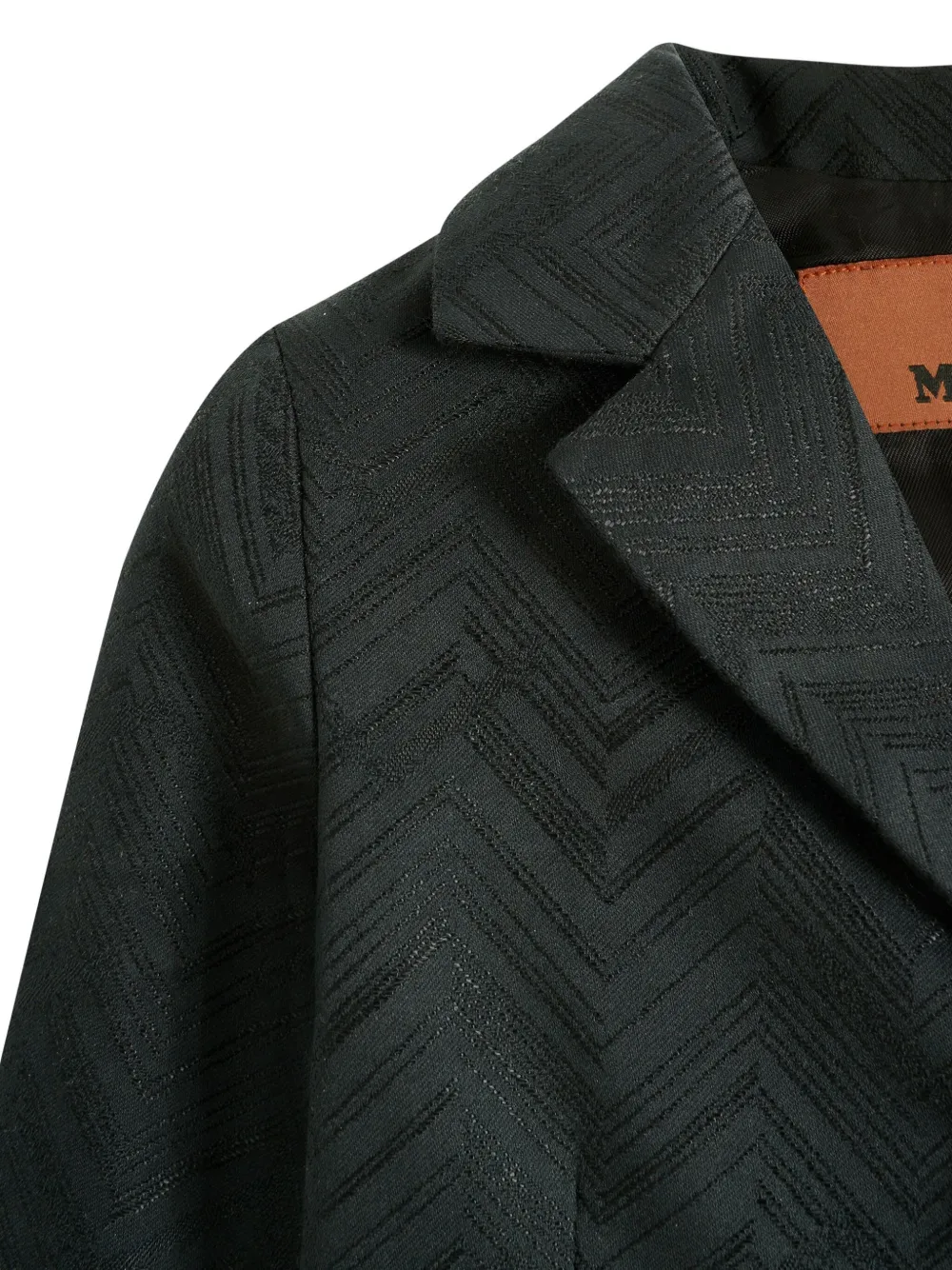 Missoni Kids Blazer met chevron-patroon Grijs