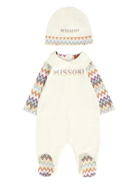 Missoni Kids طقم أطفال بنقش متعرج