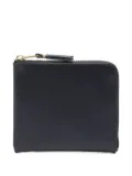 Comme Des Garçons Wallet zip-fastening leather wallet - Blue