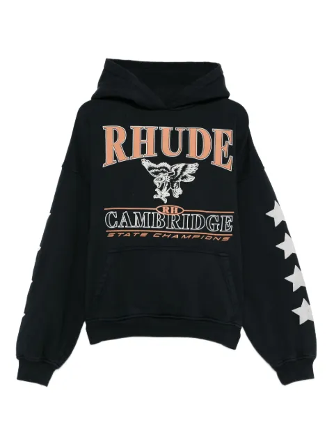 RHUDE Moletom de capuz com estampa gráfica