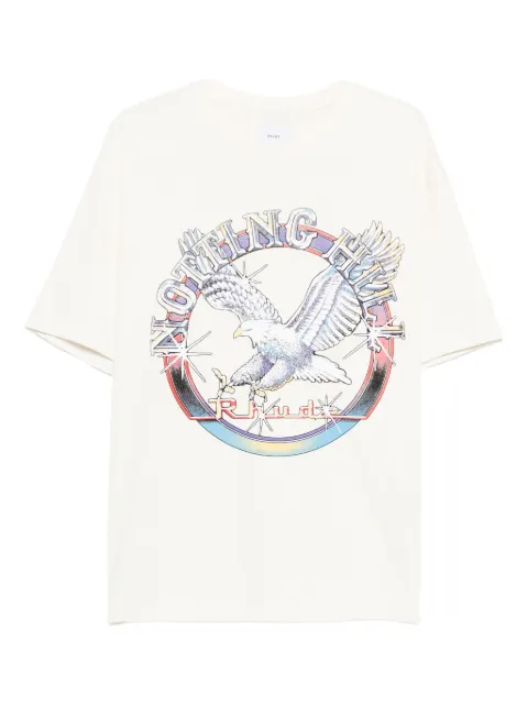 RHUDE T-Shirt mit grafischem Print