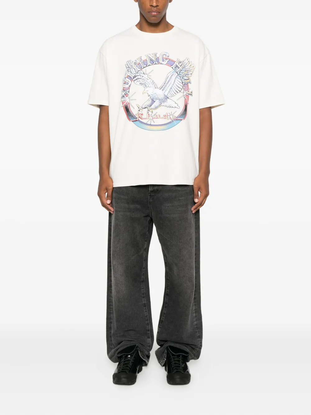 RHUDE graphic-print t-shirt | T-Shirts | Image 2
