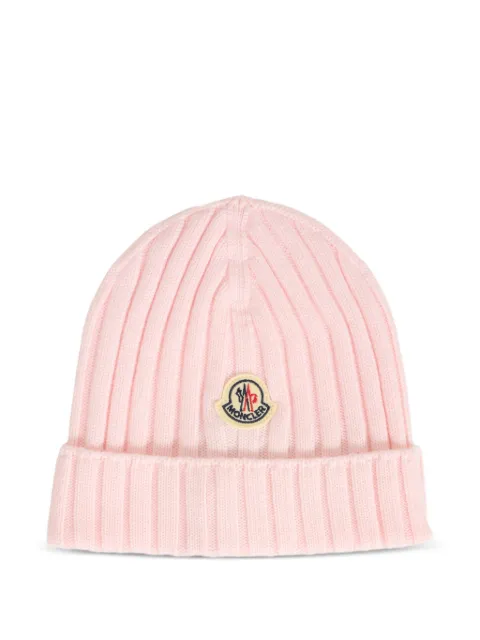Moncler Enfant ribbed-knit beanie