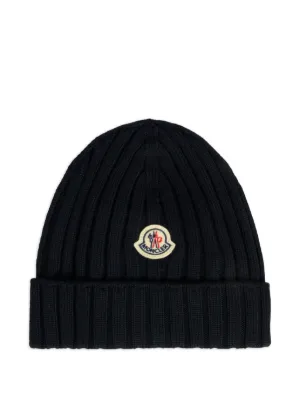 Moncler Enfant（モンクレール・アンファン）ニット帽子 - FARFETCH