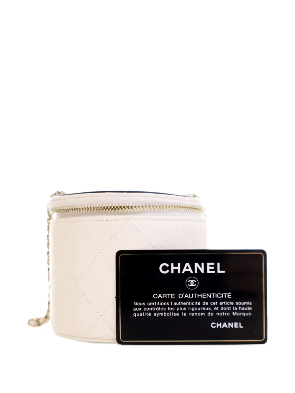CHANEL Pre-Owned 2021 CC Lambskin Round Vanity Case crossbody bag | Pre-Owned | Image 2