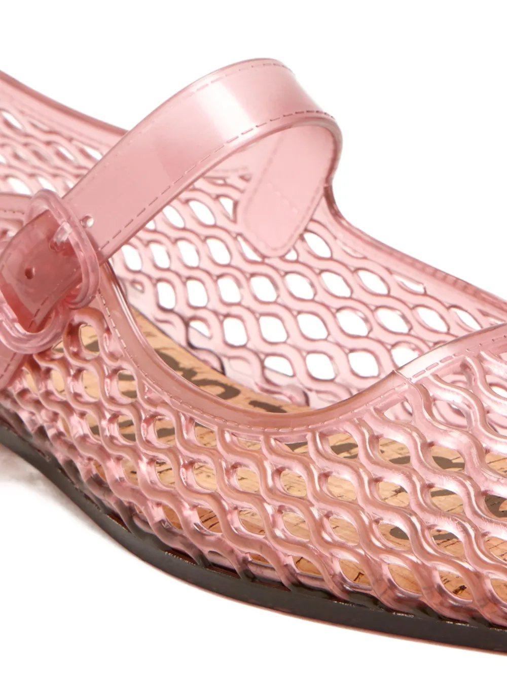 Sam Edelman Michaela Jelly Mary Jane Lattice Ballet Flats