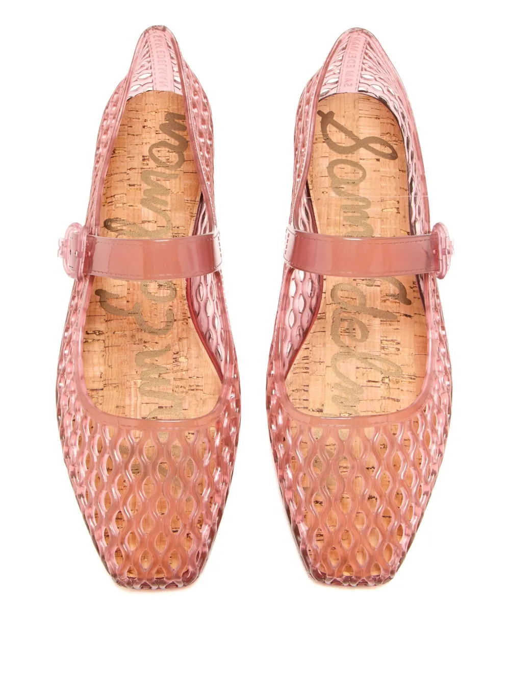 Sam Edelman Michaela Jelly Mary Jane Lattice Ballet Flats