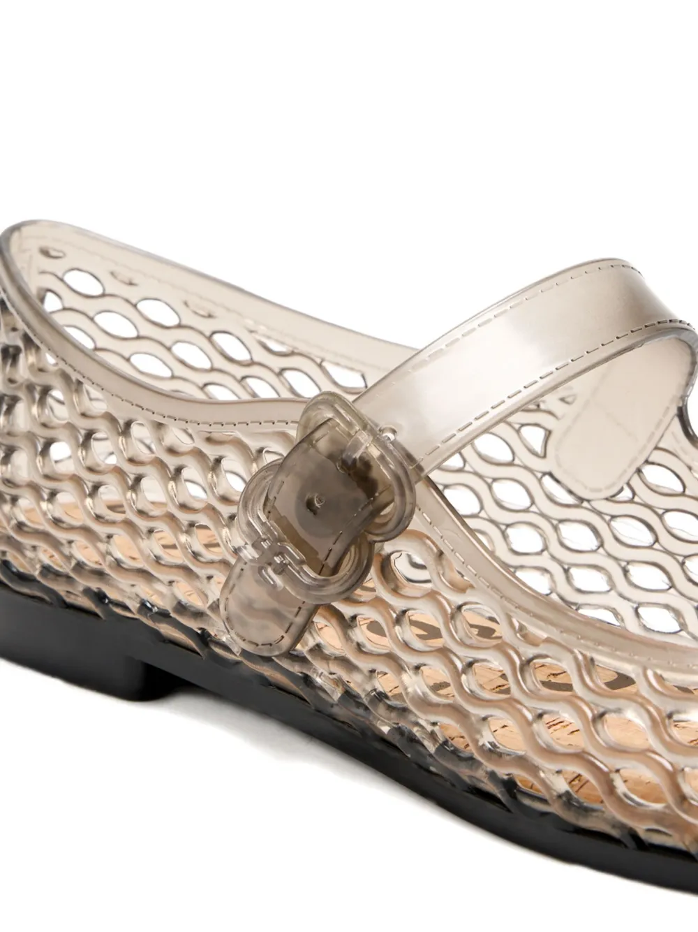 Sam Edelman Michaela Jelly Mary Jane Net-pattern Flats
