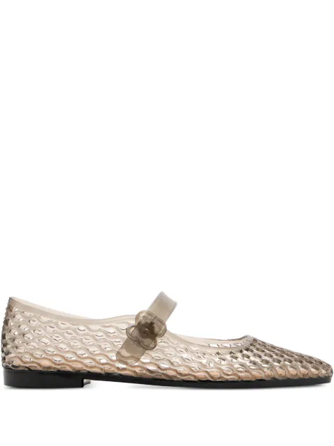 Sam Edelman Michaela Jelly Mary Jane net-pattern flats