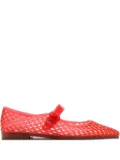 Sam Edelman net-pattern pumps - Red