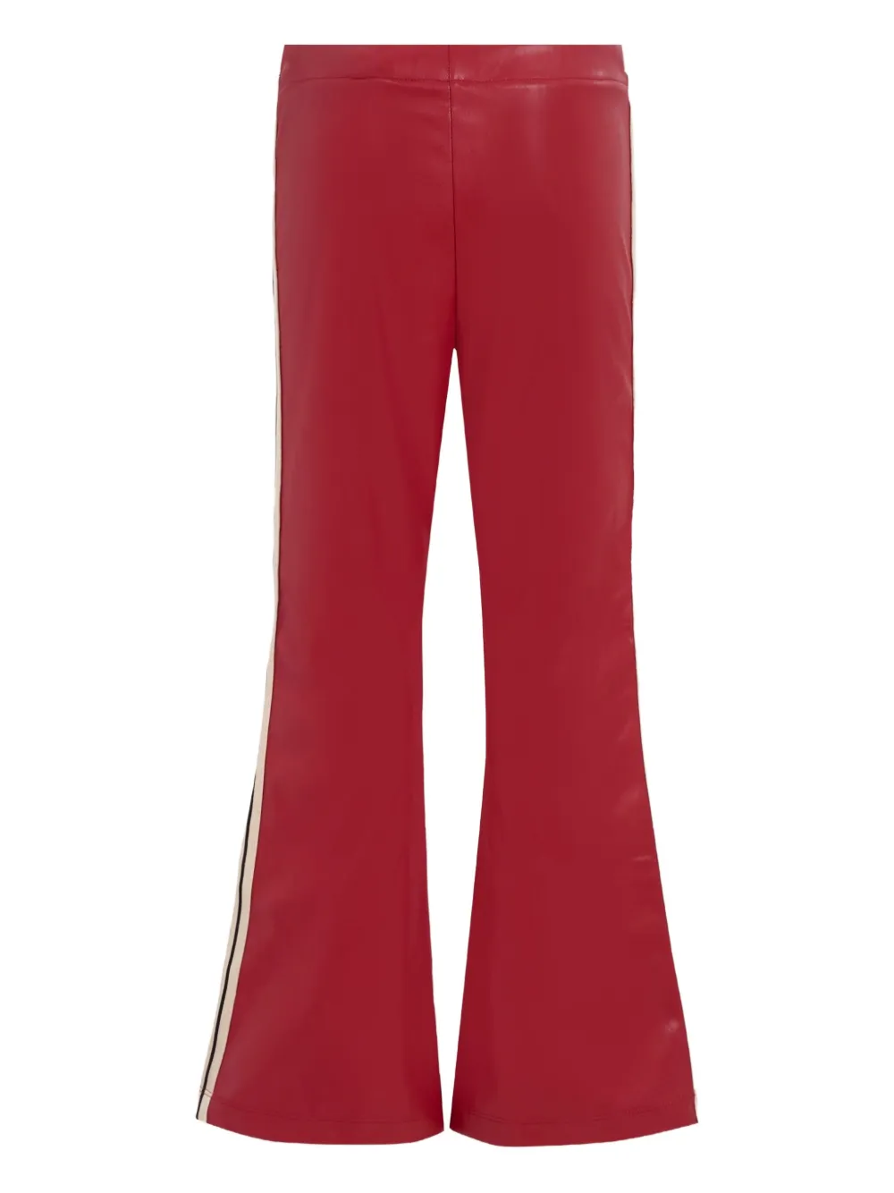 Palm Angels Kids Flared broek Rood