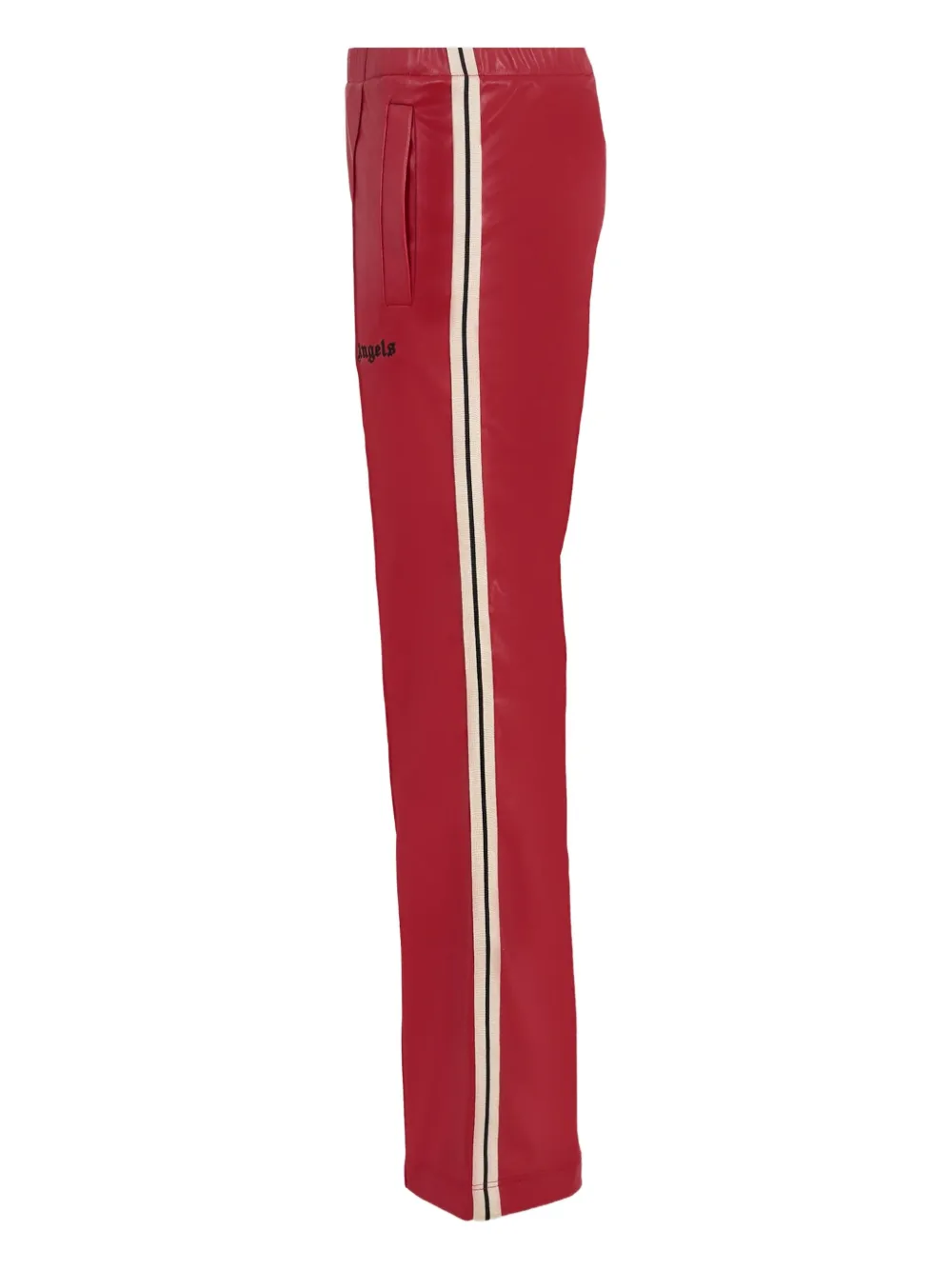 Palm Angels Kids Flared broek Rood